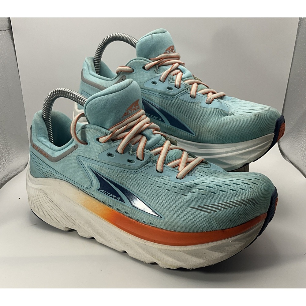 Altra Via Olympus Womens Blue Running Training Shoes US 8‎ EU 39 AL0A82CR444